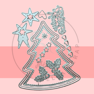 TROQUEL ARBOL ESTRELLAS